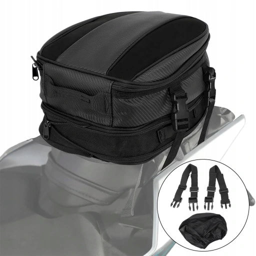 LARGE MOTORCYCLE BAG FOR THE BACK SEAT OF THE MOTORCYCLE WATERPROOF ROOMY