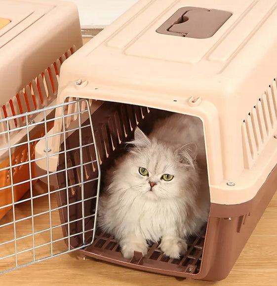 LARGE Pet Carrier Dog Cat CAGE PEN Brand Reverse