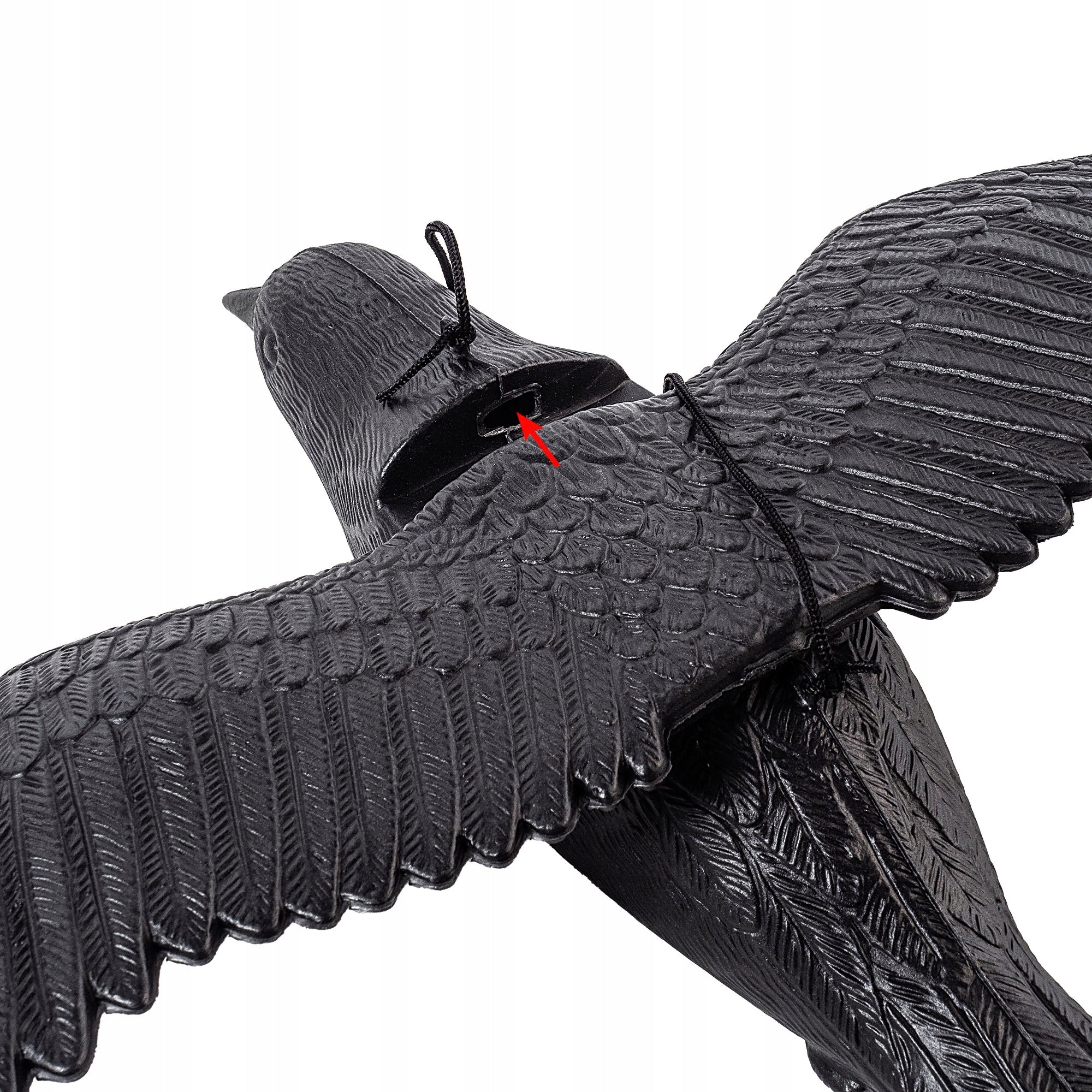 LARGE RAVEN BIRD BALCONY REPELLENT PIGEON STARLINGS FOR BIRDS IN FLIGHT 56cm EAN (GTIN) 5903699423738