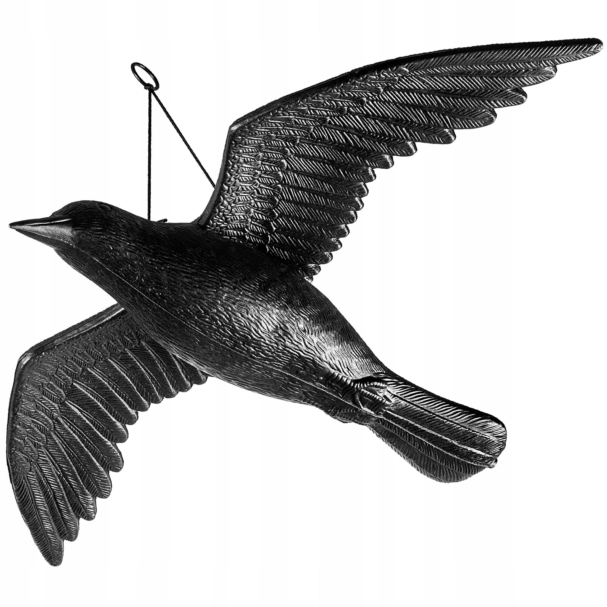 LARGE RAVEN BIRD BALCONY REPELLENT PIGEON STARLINGS FOR BIRDS IN FLIGHT 56cm Manufacturer code K3359