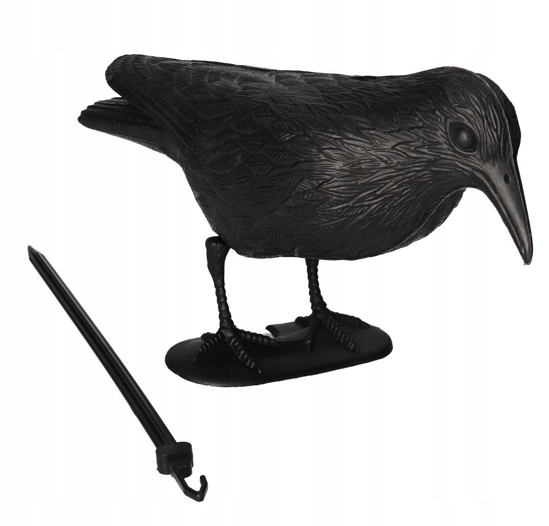 LARGE RAVEN BIRD REPELLENT PIGEON STARLINGS FOR HANGING