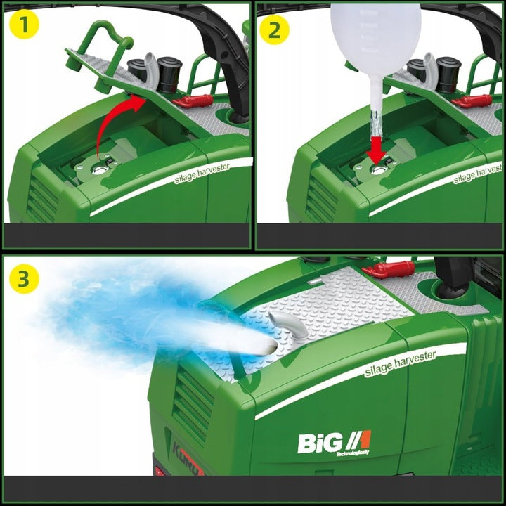 LARGE RC COMBINE HARVESTER REMOTE CONTROLLED SMOKE GENERATOR TOY BOY GIFT Manufacturer code DUŻY KOMBAJN RC ZDALNIE STEROWANY GENERATOR