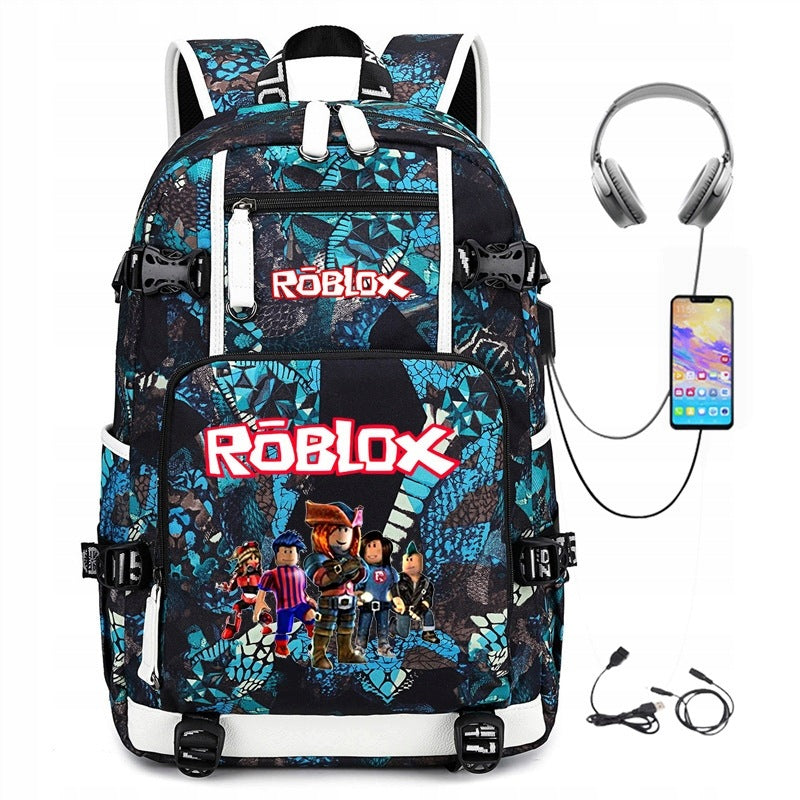 LARGE ROBLOX BACKPACK WATERPROOF DESIGNS Best gift of all.