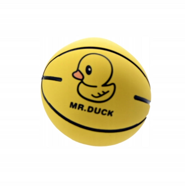 LARGE RUBBER BALL YELLOW DUCK JUMPING BALL JUMPER DUCK 6CM