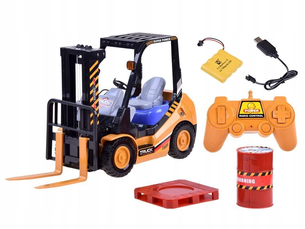 LARGE Remote Controlled Forklift Pallet RC0035 Packaging status original