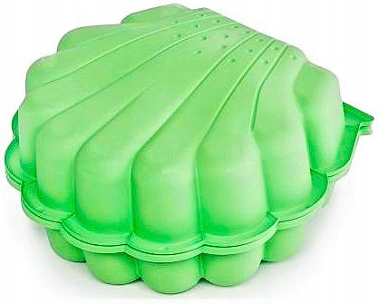 LARGE SANDBOX PLASTIC SHELL 120kg Durable Pool 2in1