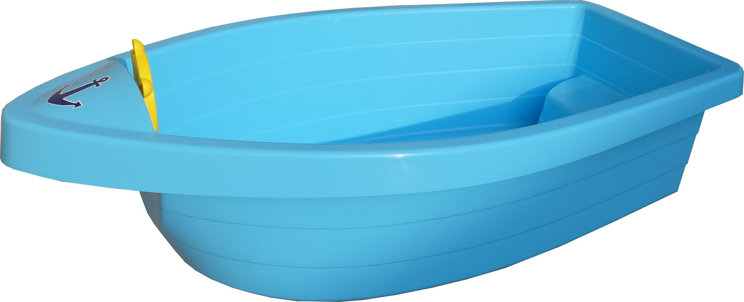 LARGE SANDBOX POOL BOAT WITH BENCH 130 CM STRONG + COVER PalPlay Brand PalPlay