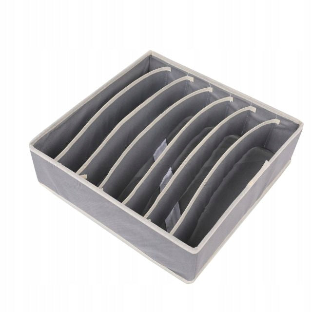 LARGE SET OF 4PCS UNDERWEAR CLOSET DRAWER ORGANIZERS SOCKS CLOTHES Product height 10 cm