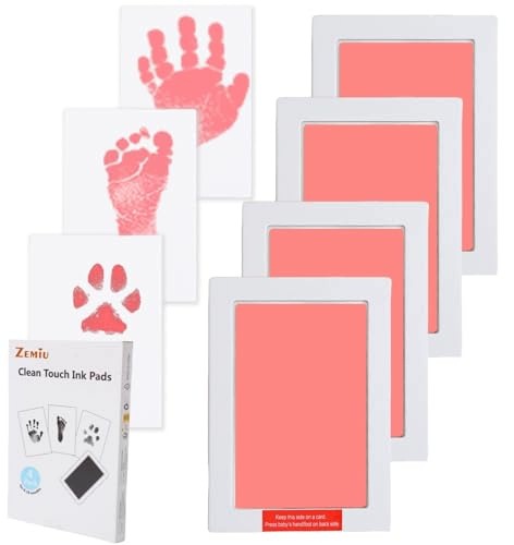 LARGE SET OF BABY HAND AND FOOT PRINTS for home gift included Brand no brand