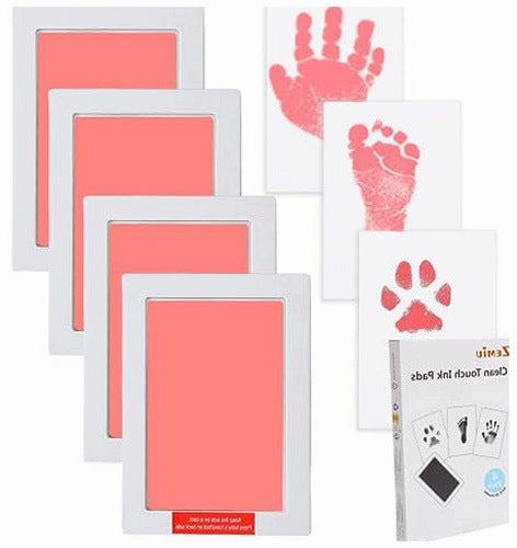 LARGE SET OF BABY HAND AND FOOT PRINTS for home gift included