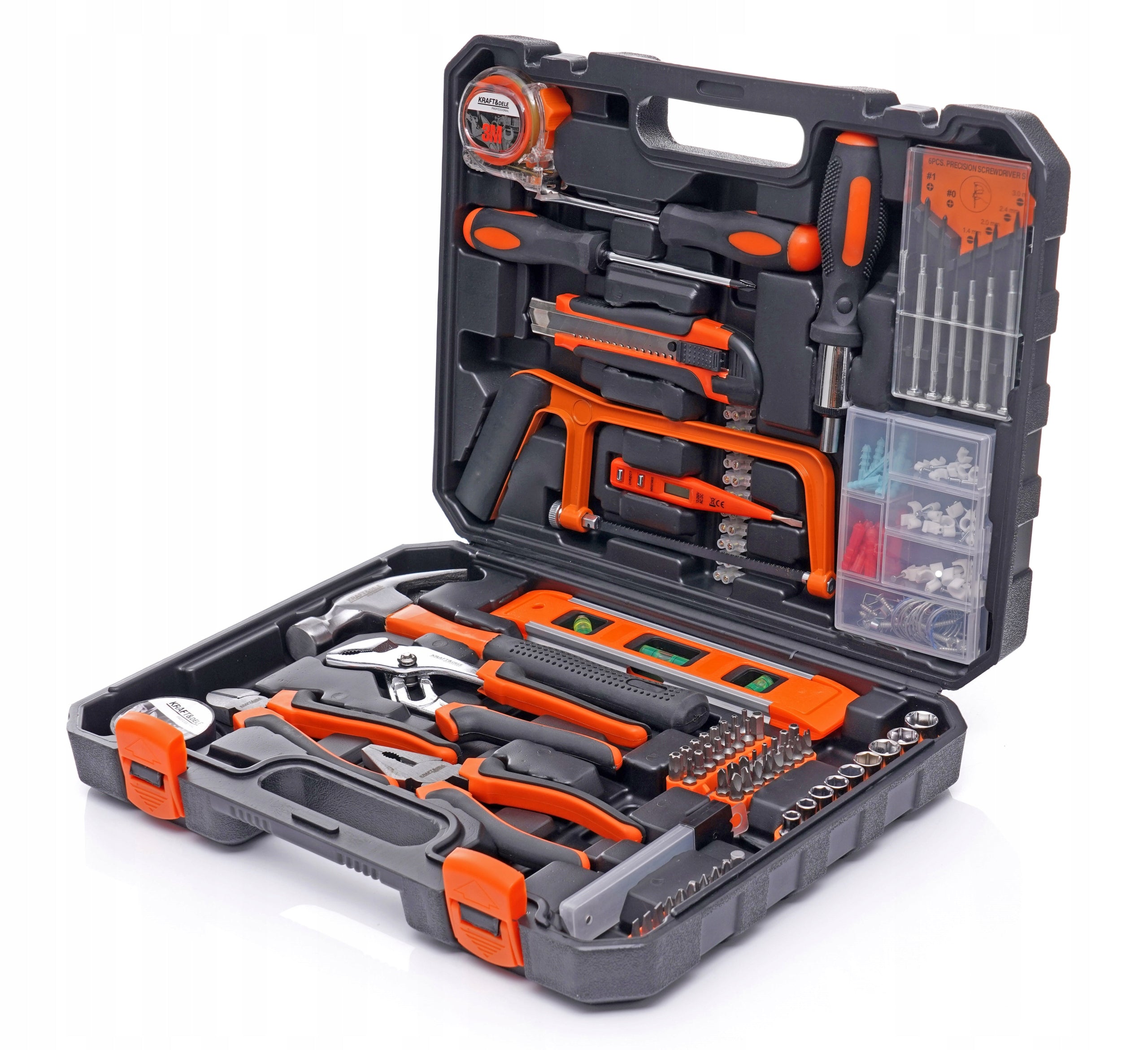 LARGE SET OF TOOLS KEYS TOOL CASE KEYS BITS 180 EL Manufacturer code kd10838