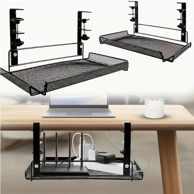 LARGE SHELF ORGANIZER CABLE HANGER ROUTER DESK GRILLE XL Manufacturer code ORGANIZER PÓŁKA DO KABLI PRZEWODÓW P245
