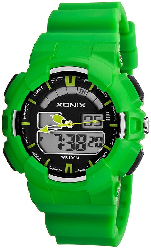 LARGE Sports Watch XONIX For Boys LCD+Analog Brand Xonix