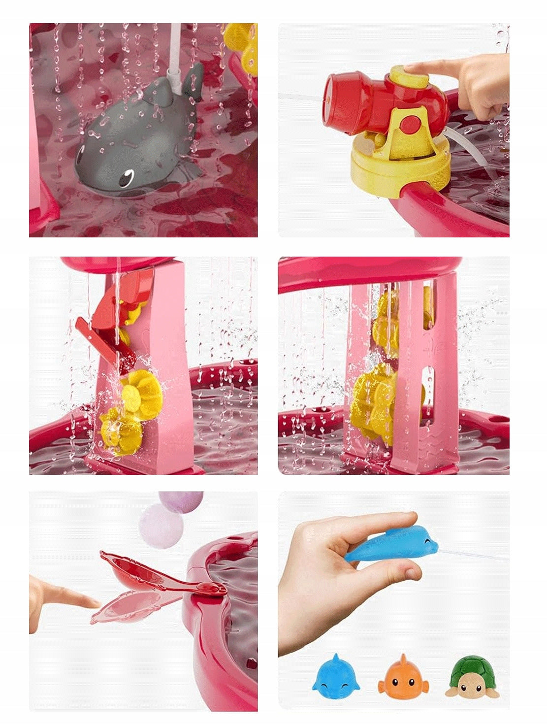 LARGE TABLE WATER TABLE SANDBOX FOR CHILDREN ELECTRIC WATERFALL +UMBRELLA Character/Title none