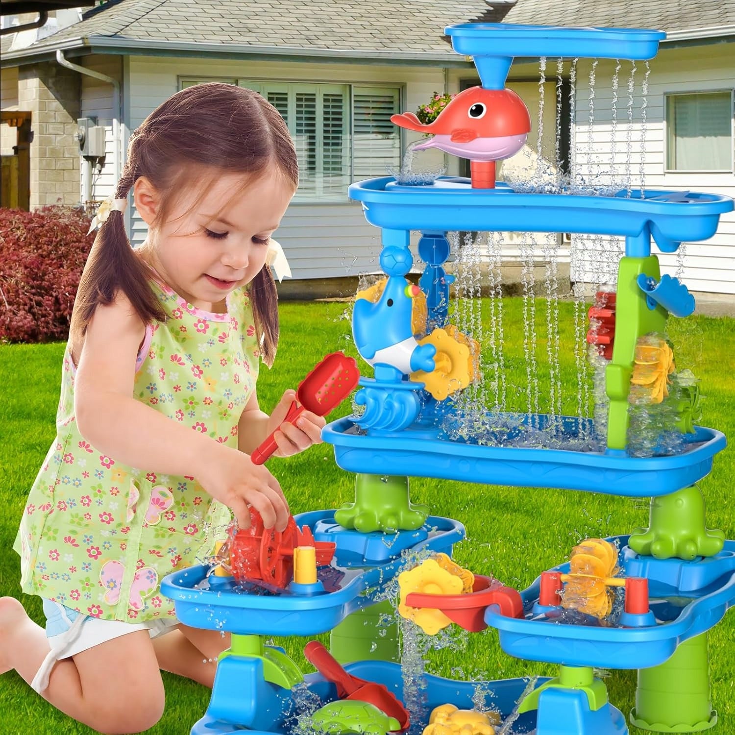 LARGE TABLE WATER TABLE SANDBOX FOR CHILDREN TO PLAY 6 FLOORS XL MATADI Kid's age 3+ years