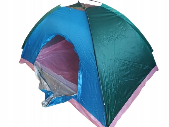 LARGE TOURIST TENT 3-PERSON IGLO 150x200 cm with mosquito net mix of colors Manufacturer code ZAMEK DLA DZIECI DO POKOJU OGRODU DOMU