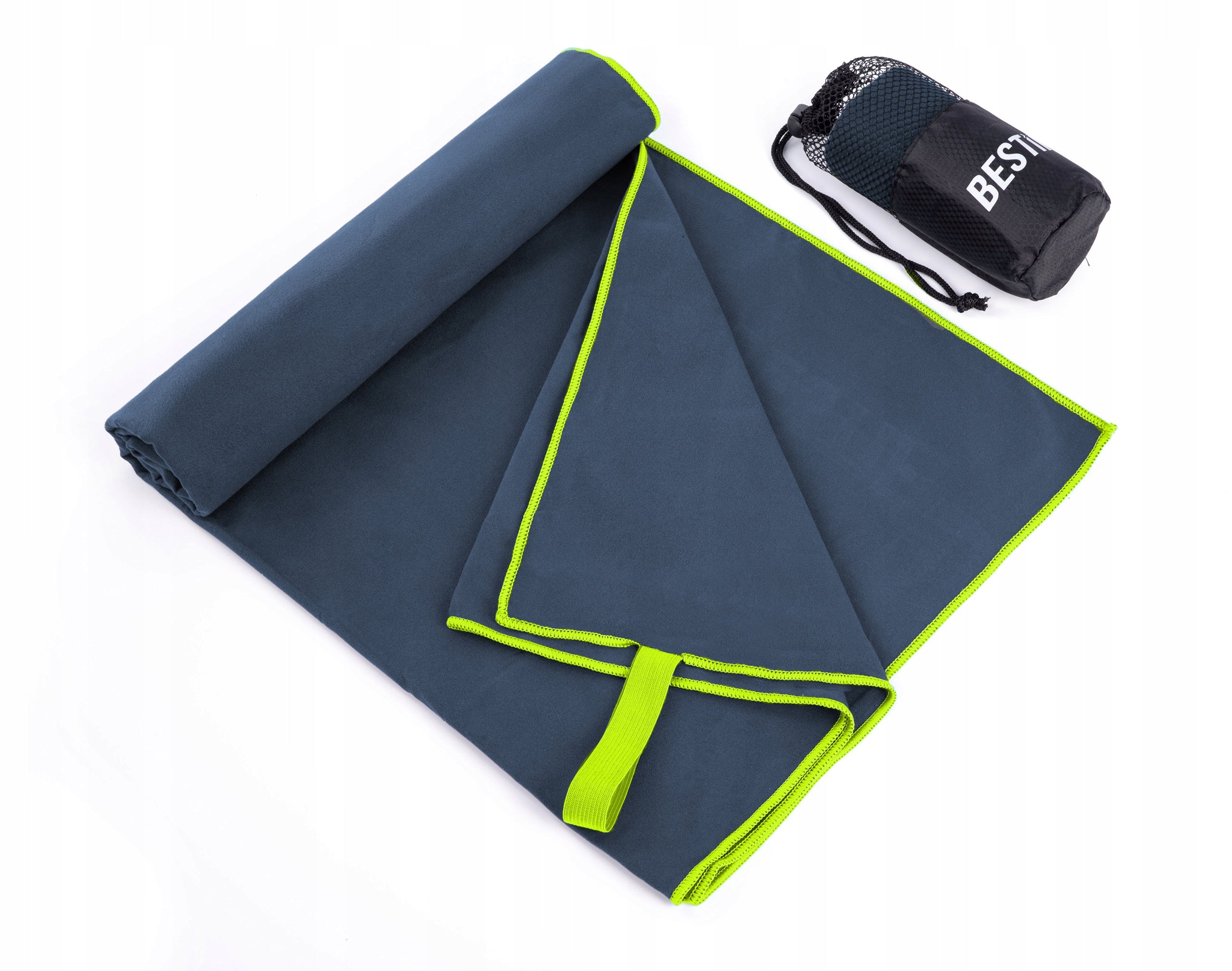 LARGE TOWEL QUICK DRYING SPORTS BEACH MICROFIBER FOR GYM 180x90 Manufacturer code BR025