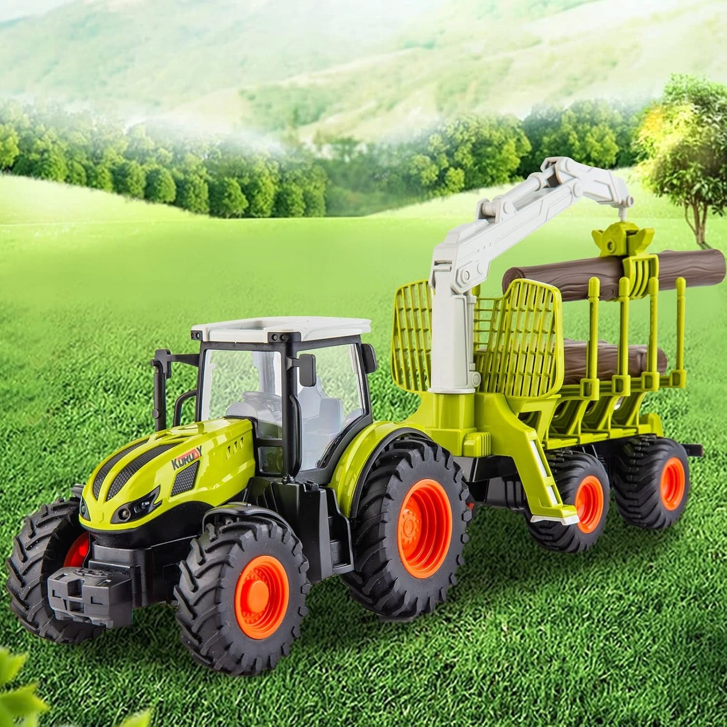 LARGE TRACTOR REMOTE CONTROLLED TRACTOR 2.4GHZ TOY GIFT FOR KIDS Packaging status original
