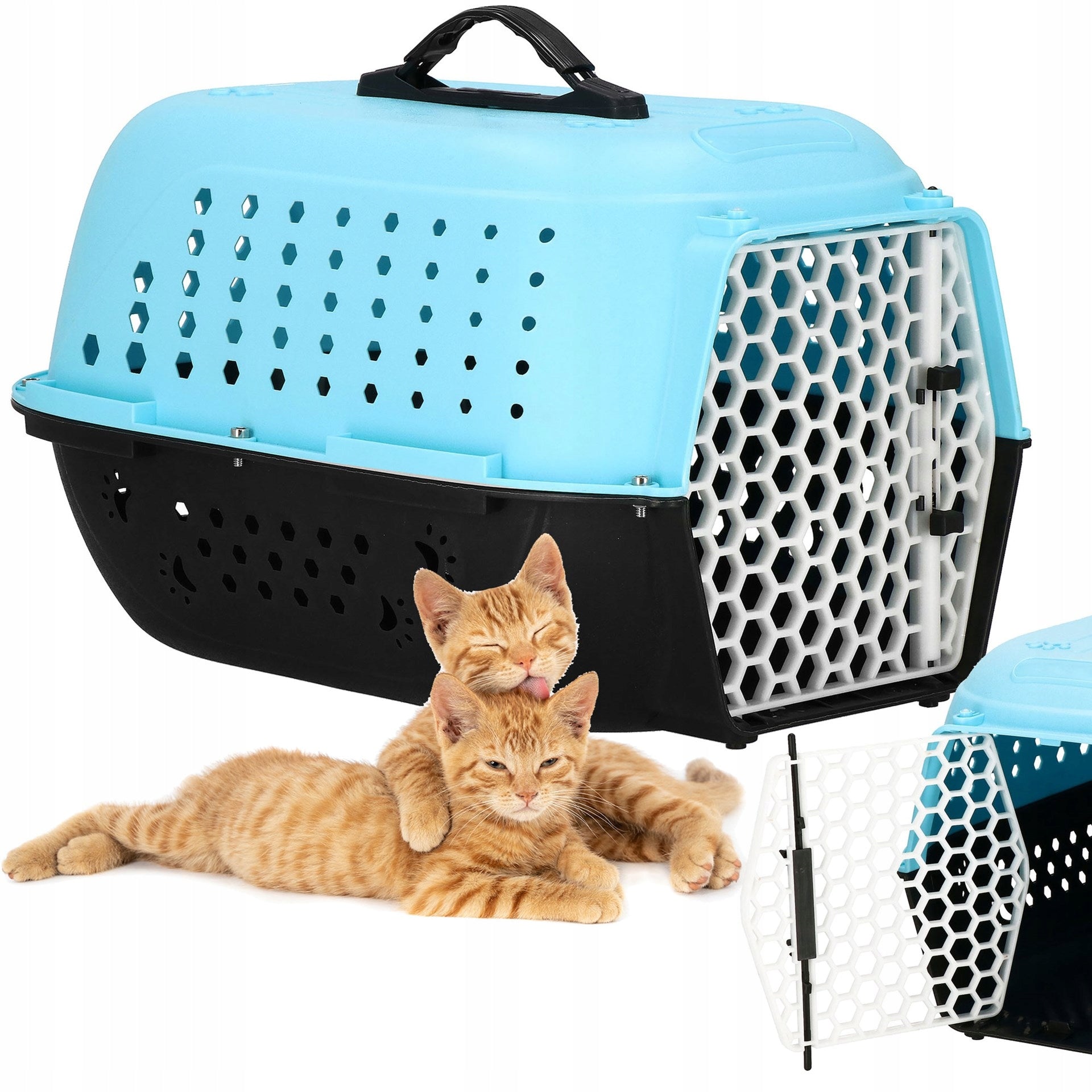 LARGE TRANSPORTER for cat rabbit animals PLAYPEN CAGE portable BOX Product height 27 cm