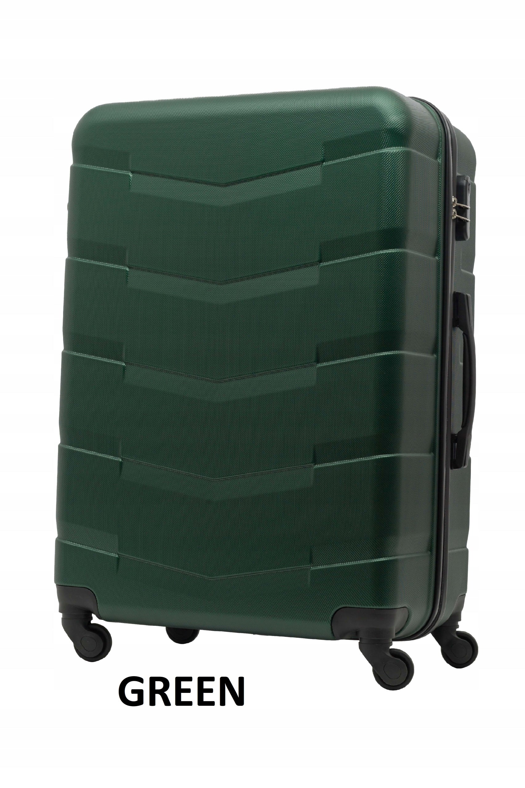LARGE TRAVEL SUITCASE LUGGAGE 90L 4 WHEELS BAGIA SUITCASES ABS BARCELONA COLORS Packaging status original