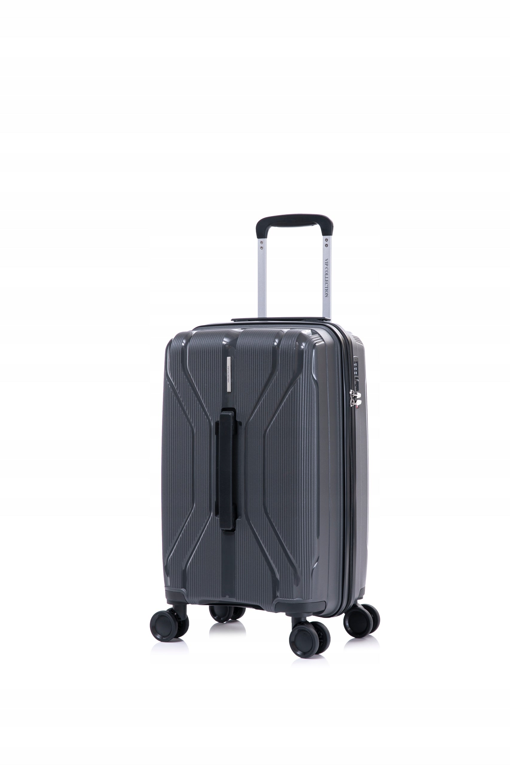 LARGE TRAVEL SUITCASE ON WHEELS HARD STRONG XXL 29" GRAFFITE POLYPROPYLENE Depth (shorter edge) 37 cm