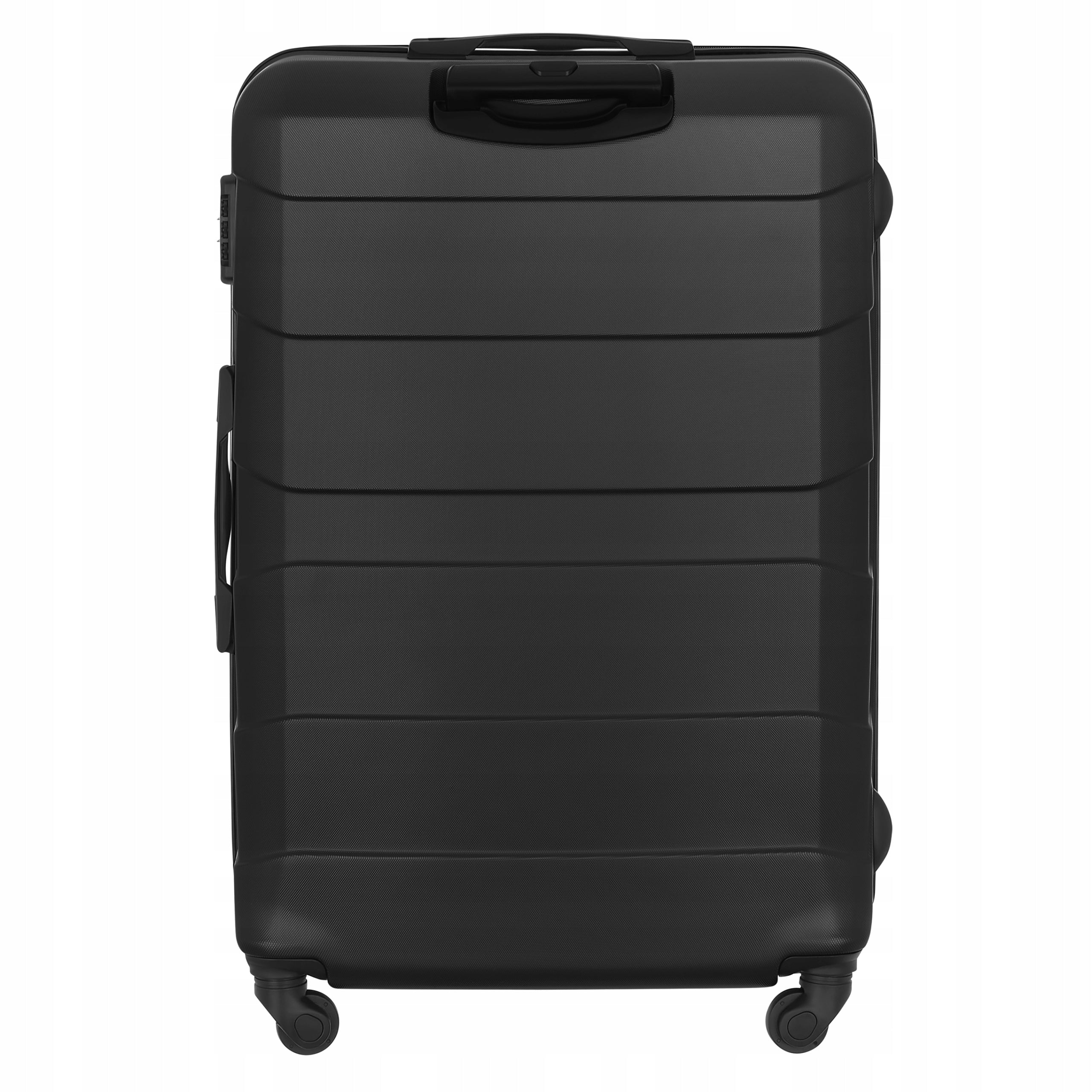 LARGE TRAVEL Suitcase Luggage REGISTERED HARD CAPACIOUS BAG XXL 4 WHEELS Manufacturer code D003.10