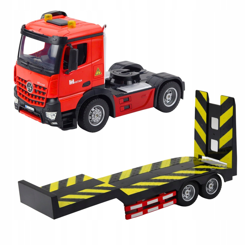 LARGE TRUCK TOW TRUCK REMOTE CONTROLLED 2in1 car auto rc TIR 60 cm EAN (GTIN) 5905280663257