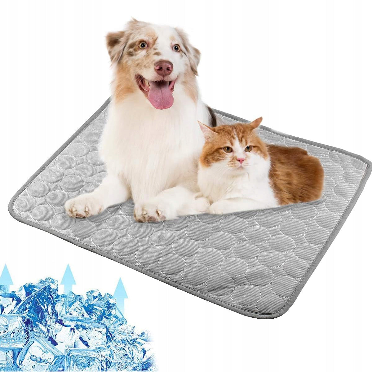 LARGE WATERPROOF COOLING MAT FOR DOG AND CAT XL 100x75CM Packaging status original