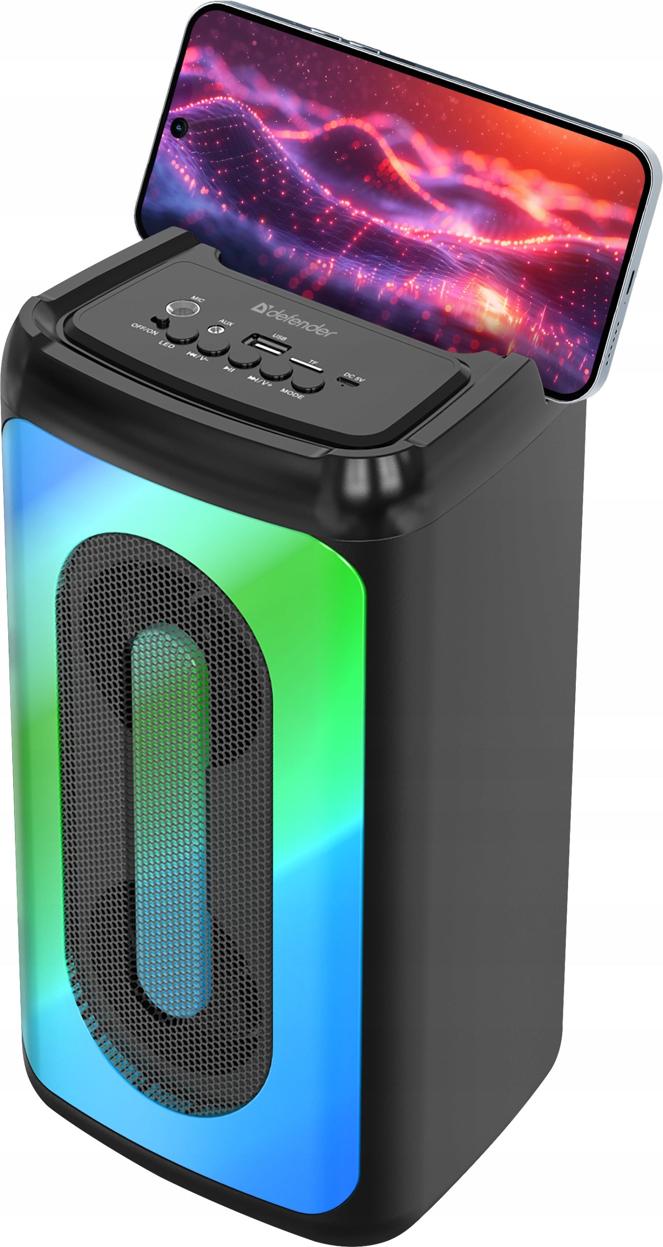 LARGE WIRELESS SPEAKER BOOMBOX MOBILE KARAOKE SOUND SYSTEM Packaging status original