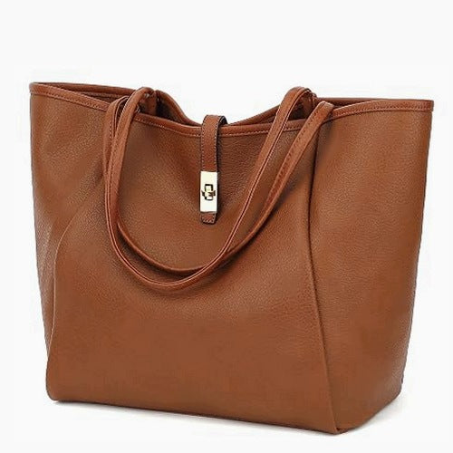 LARGE WOMEN'S SHOULDER BAG FOR OFFICE DAILY SHOPPING SCHOOL HOME