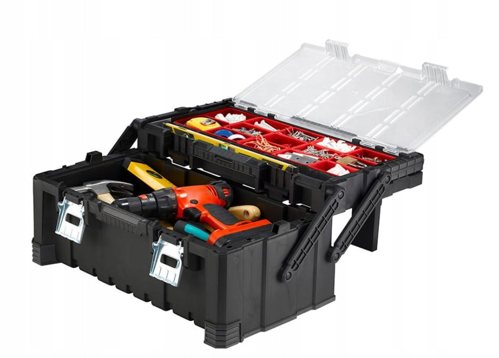 LARGE WORKSHOP TOOLBOX CANTILEVER 22'' 652951 KETER Manufacturer code 237785