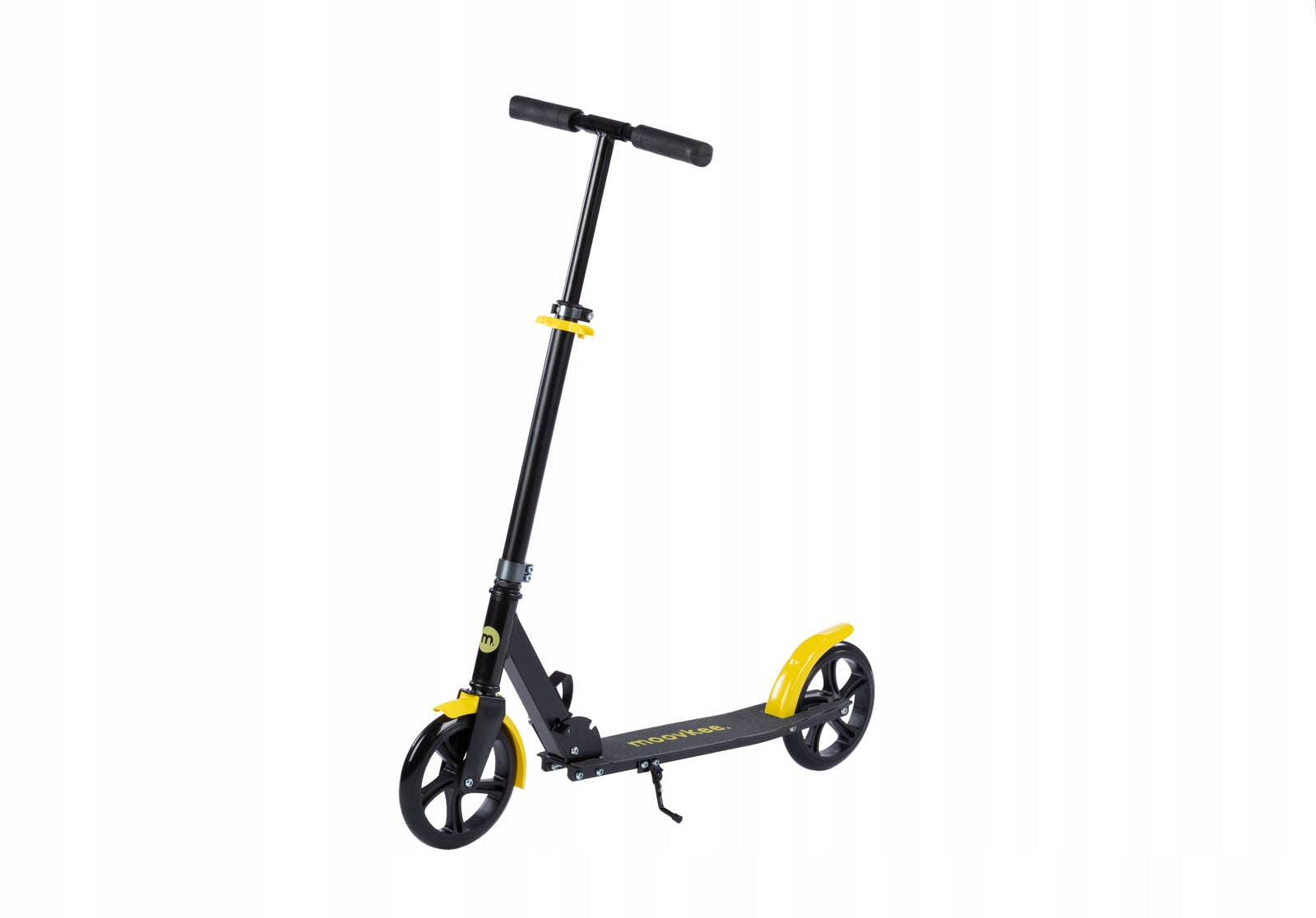 LARGE foldable scooter MOOVKEE 200mm up to 100kg Brake yes