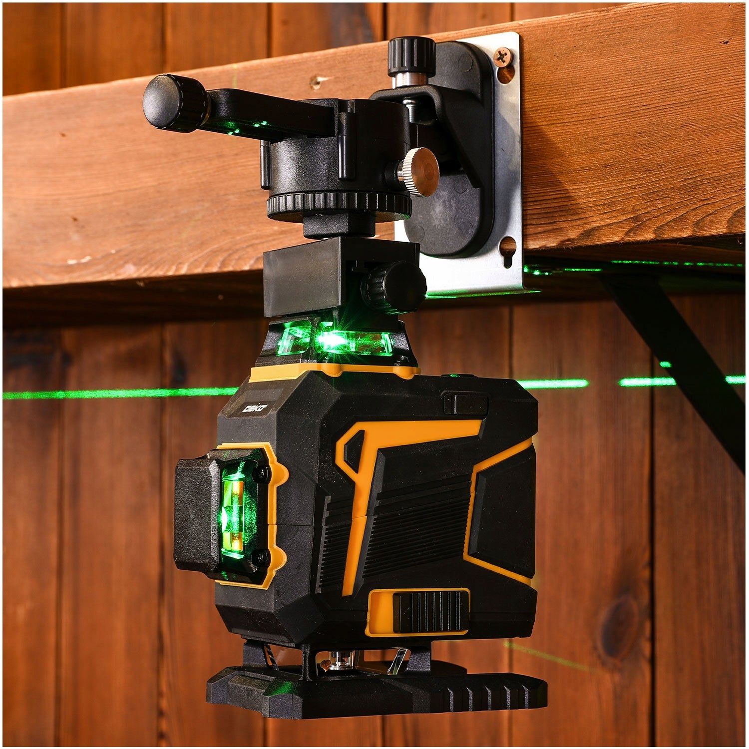 LASER CROSS LEVEL LASER 360 PRO PLANE 4D GREEN DEKO Measurement accuracy (+/-) 0.2 mm