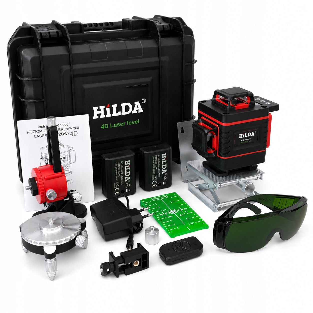LASER LEVEL 360 HILDA 4D MAX 16 LINES PLANE CROSS LASER Packaging status original