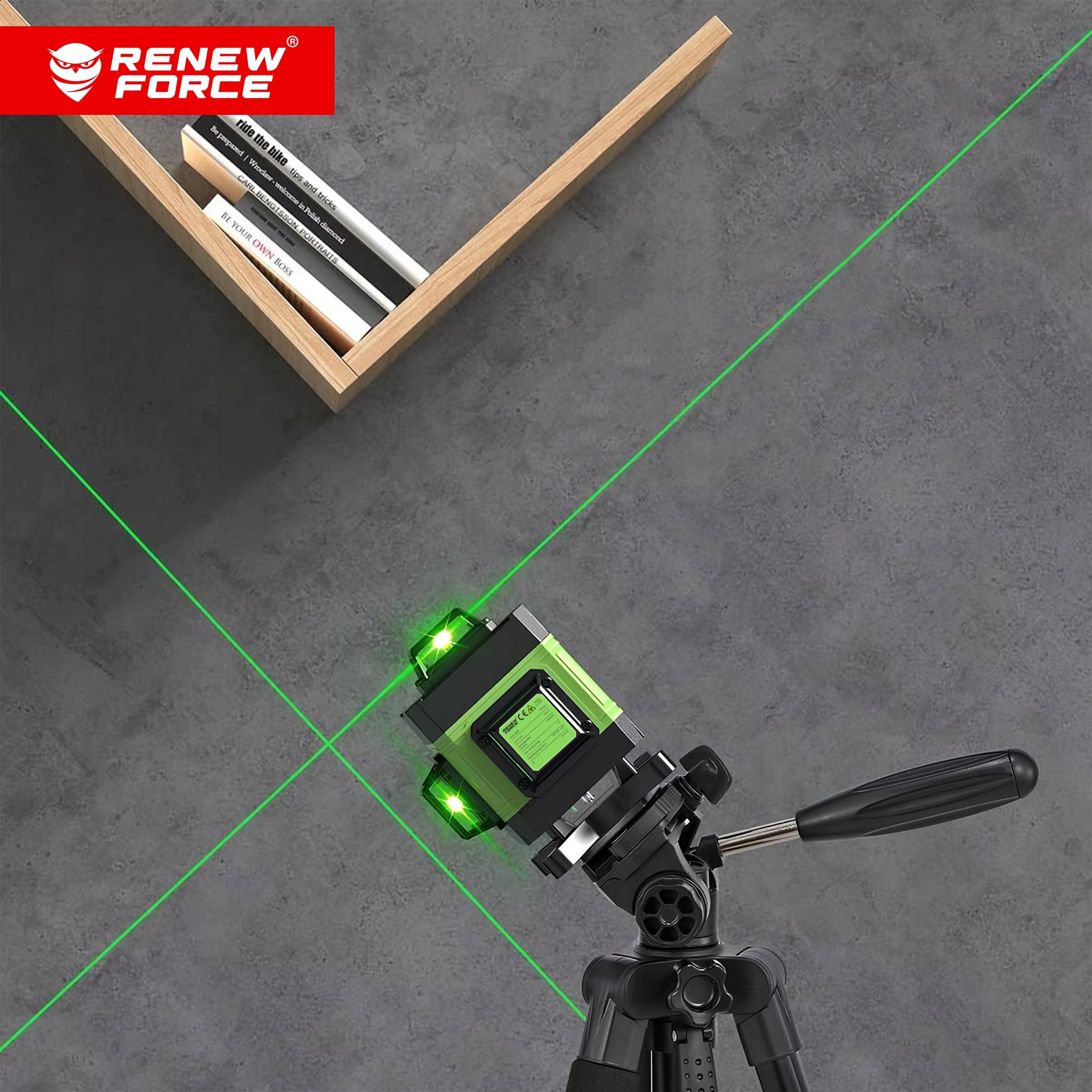 LASER LEVEL 360 PLANE 3D 16 LINE CROSS LASER GREEN PRO Type cross-line