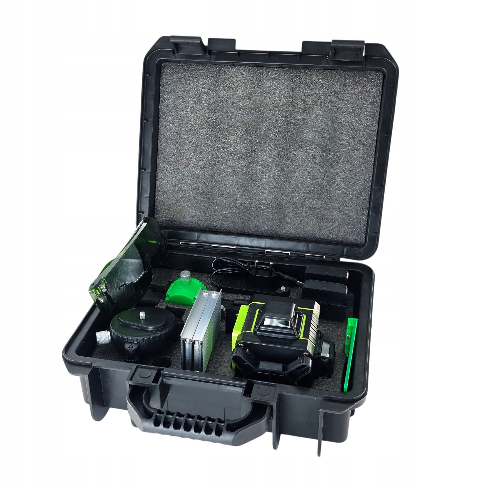 LASER LEVEL HILDA 16 LINES CROSS LASER 4D GREEN + TRIPOD 160 CM Packaging status original