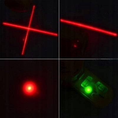LASER LEVEL SMALL CROSS LASER CONSTRUCTION TRIPOD PLANE Laser color red
