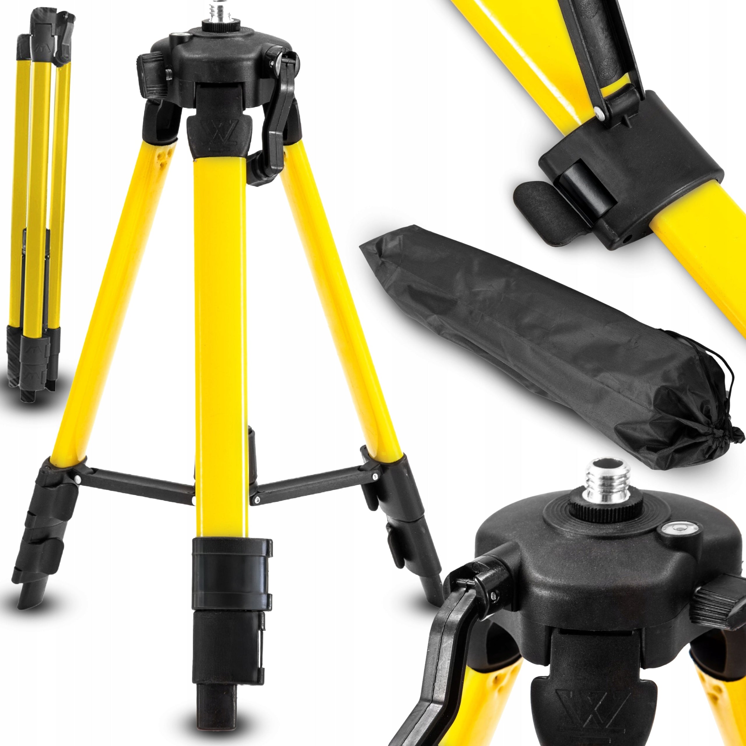 LASER LEVEL TRIPOD THREAD 1/4 INCH 360 TRIPOD + COVER