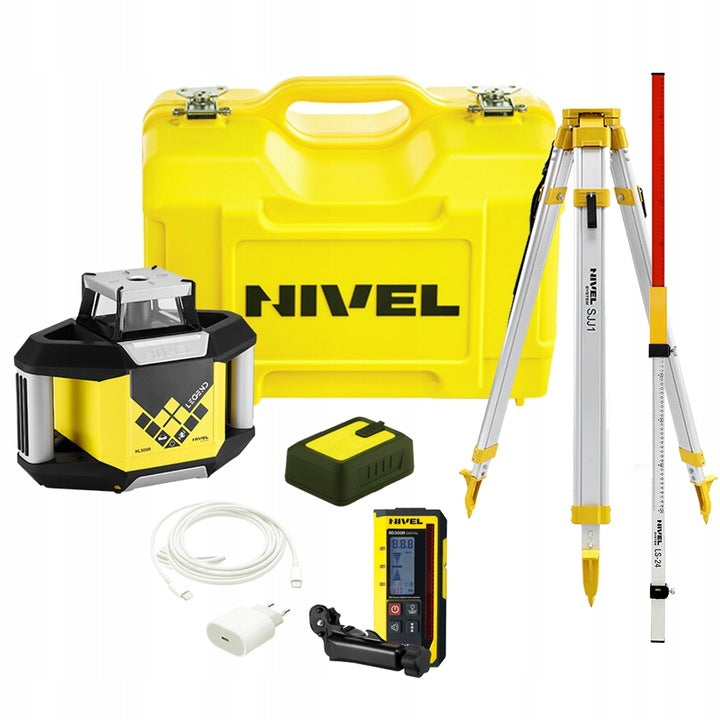 LASER LEVELER RED BEAM NL320R DIGITAL NIVEL SYSTEM SET