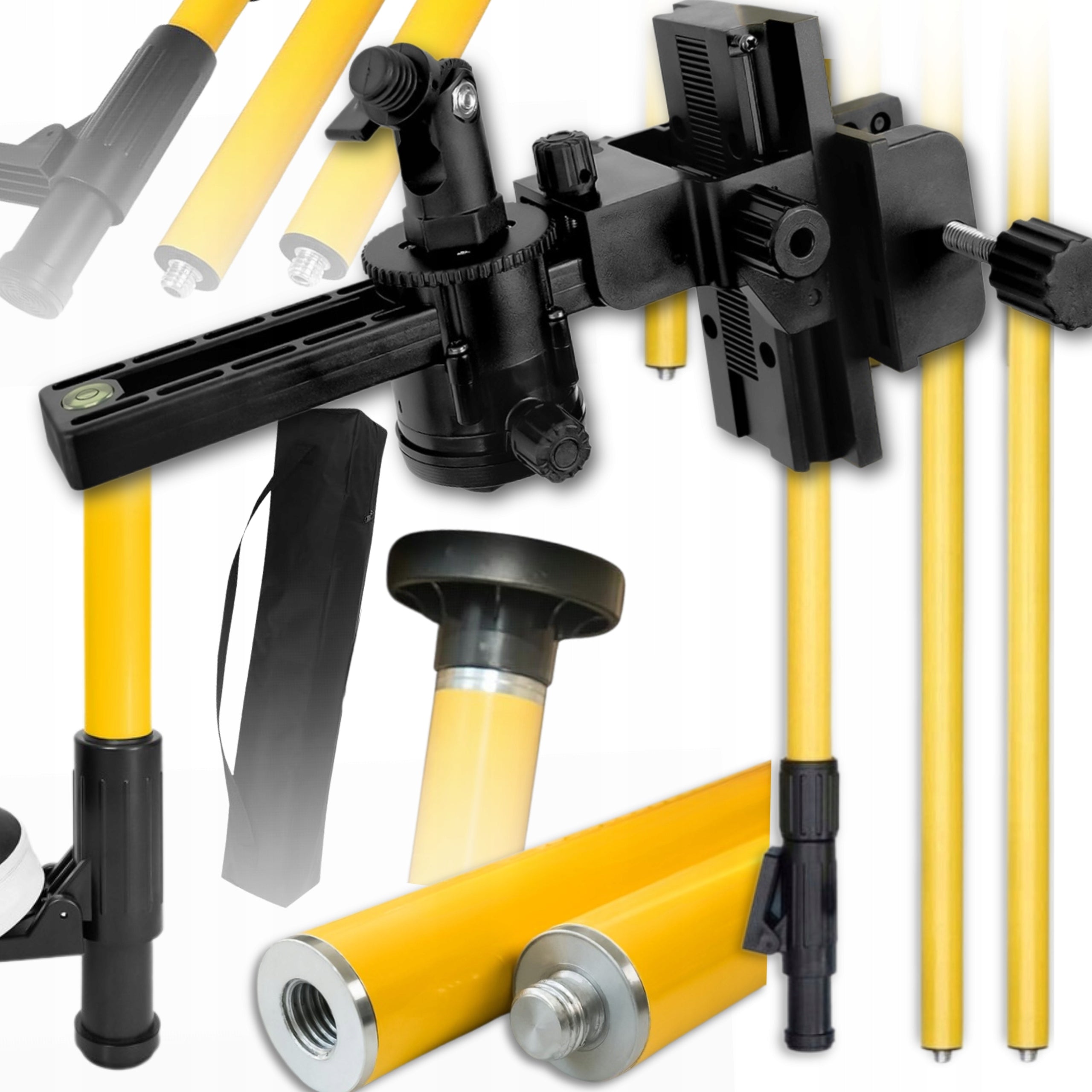 LASER POLE 365CM EXPANSION TRIPOD FOR LEVEL BAR DURABLE