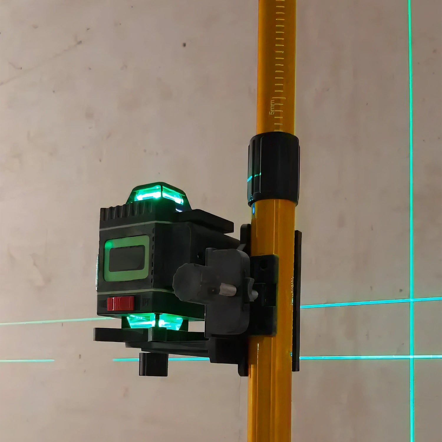 LASER POLE EXPANSION 420cm EXPANSION STAND COLUMN LEVEL ADAPTER Product height 420 cm