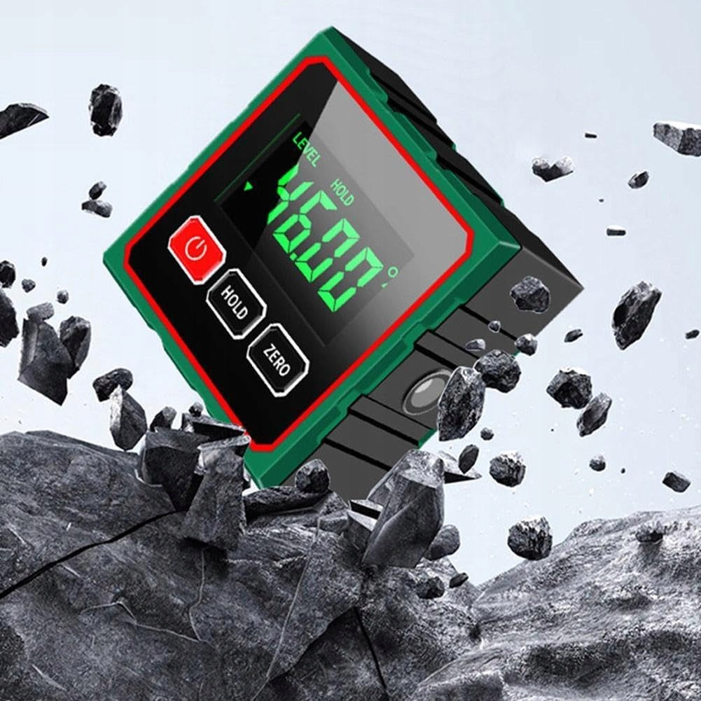 LASER PROTRACTOR DIGITAL ELECTRONIC USB INCLINOMETER - LCD MAGNETIC EAN (GTIN) 6900528131115