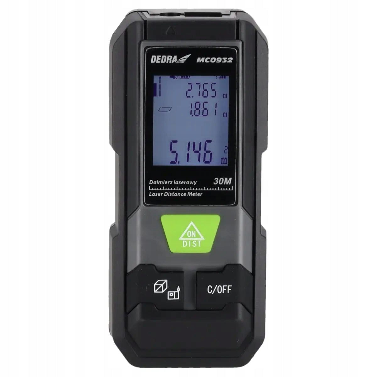 LASER RANGEFINDER 30M MINI MC0932 DEDRA Maximum range less than 30