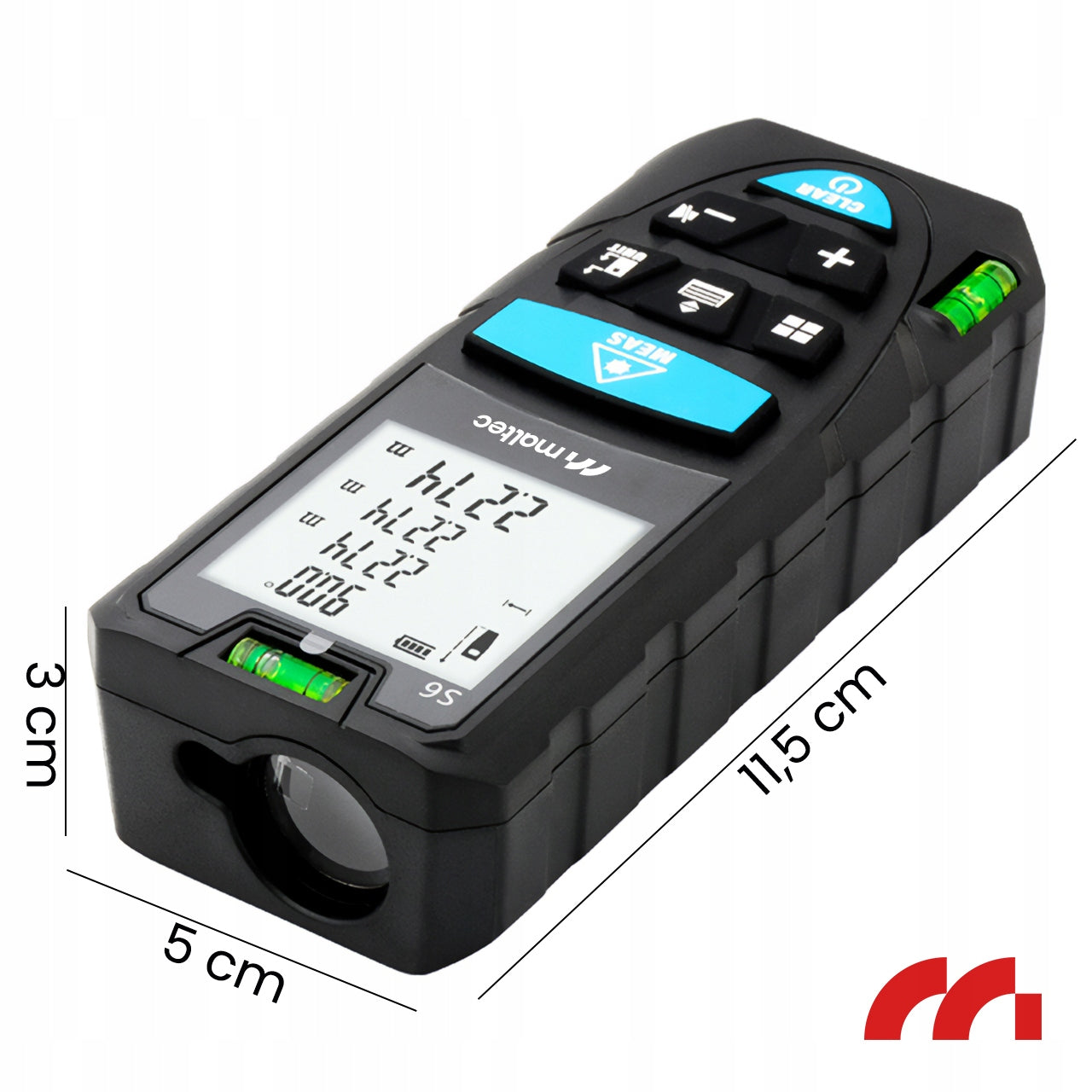 LASER RANGEFINDER 50M PROTRACTOR LEVEL DIGITAL DISTANCE METER Maximum range 31-60 m