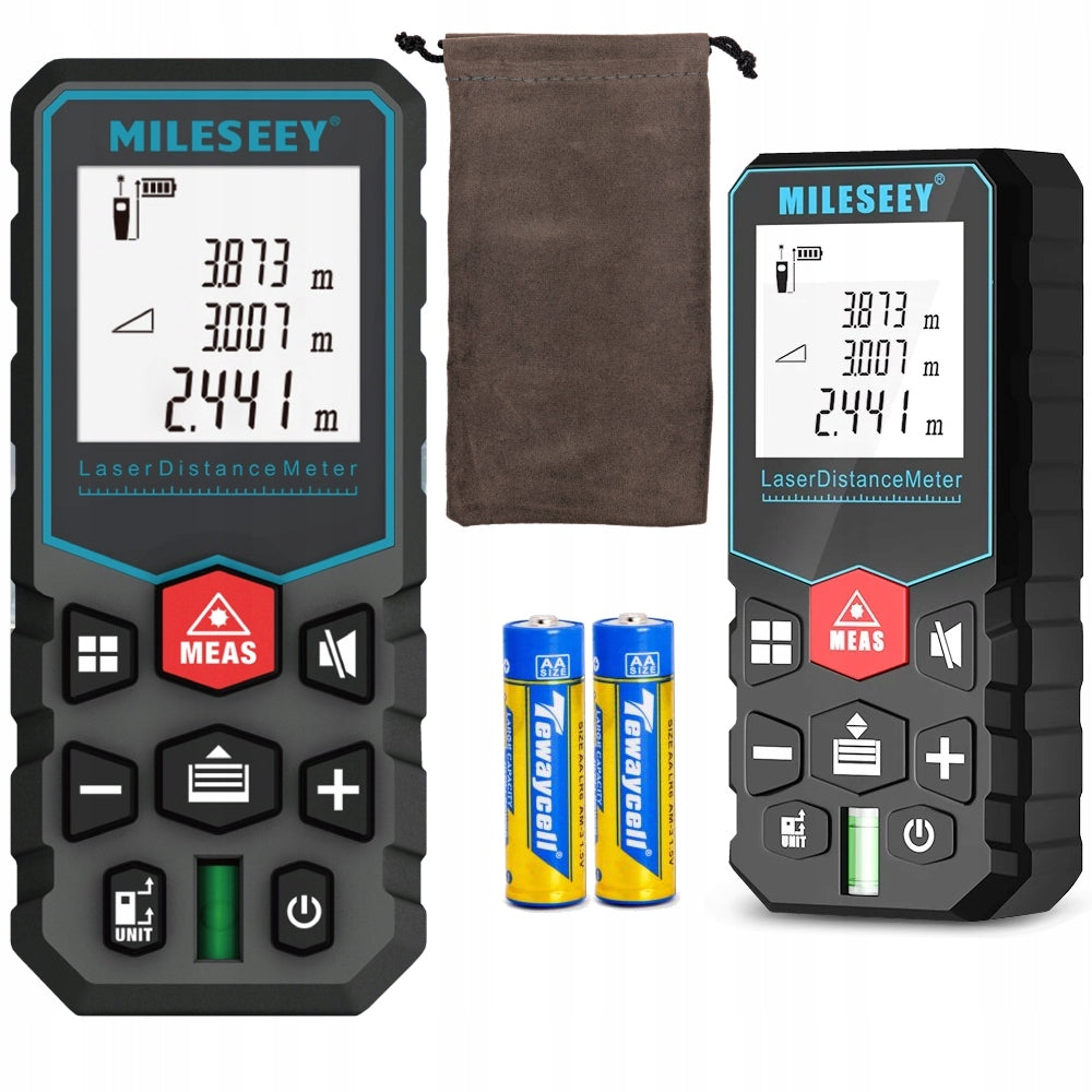 LASER RANGEFINDER DIGITAL DISTANCE METER 60 METERS MEASUREMENT MEMORY X5