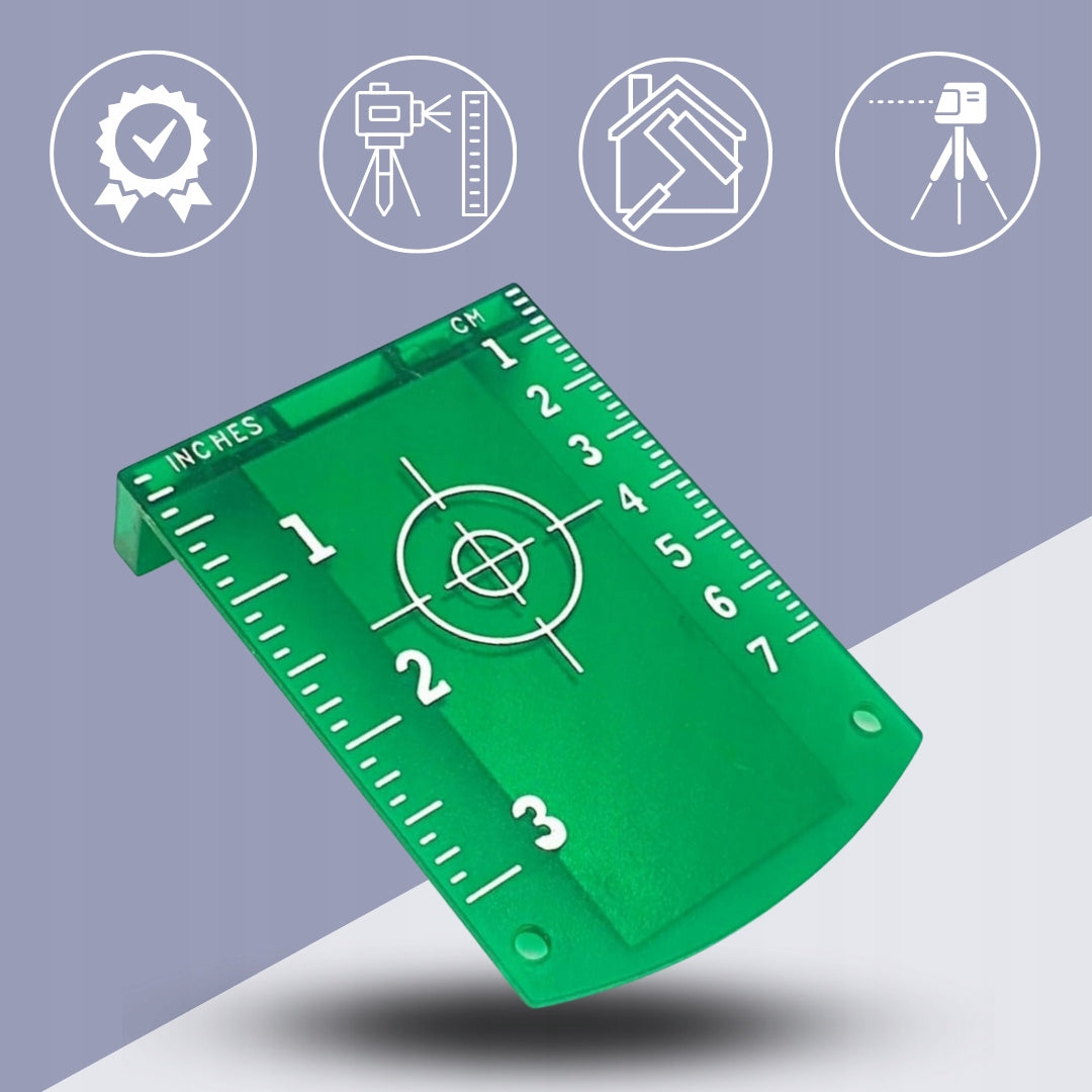 LASER TARGETING DISC GREEN DIAL FOR MAGNETIC LEVEL Brand Hikey