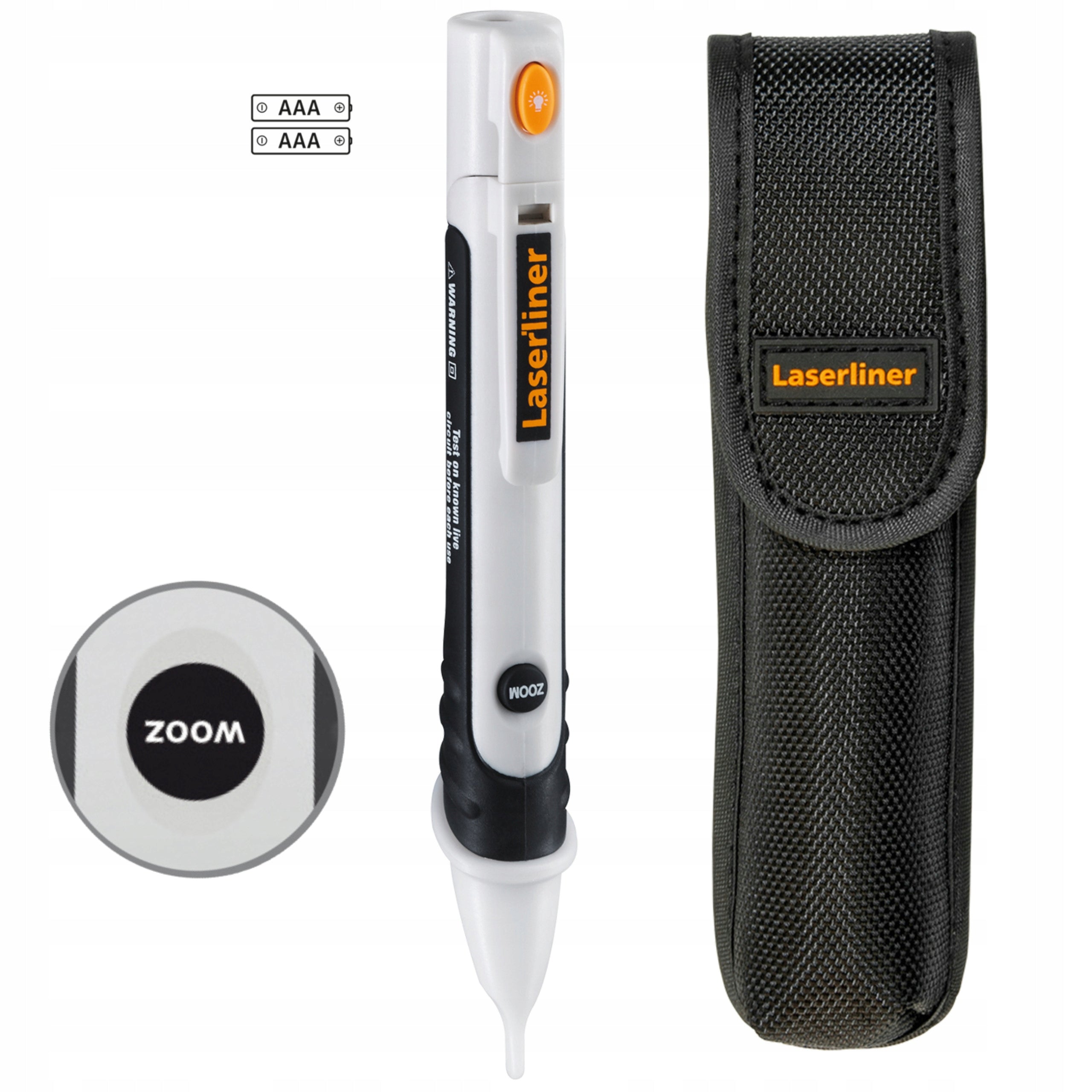 LASERLINER NON-CONTACT VOLTAGE PROBE 24-1000 WIRE DETECTOR