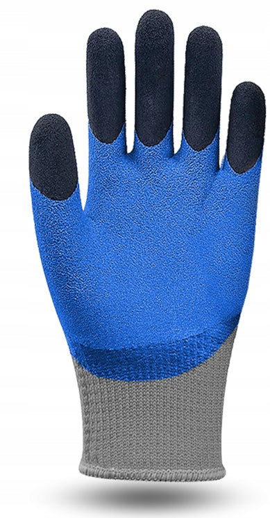 LATEX Work Gloves WATERPROOF Foamed Latex 3/4 FOAM x10 Brand KING BHP
