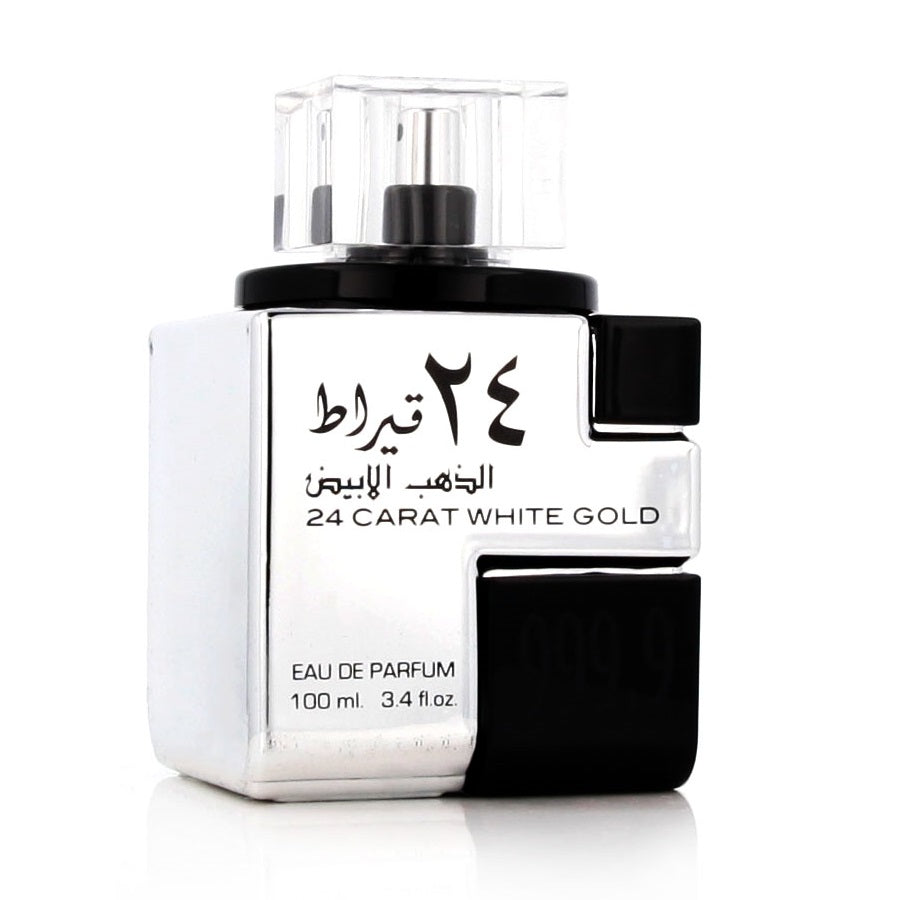 LATTAFA 24 Carat White Gold EDP Eau de Parfum unisex perfume 100ml