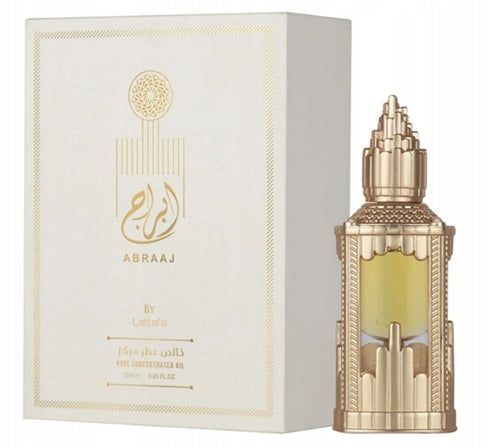 LATTAFA ABRAAJ PURE CONCENTRATED OIL 20ML PERFUMED UNISEX OIL